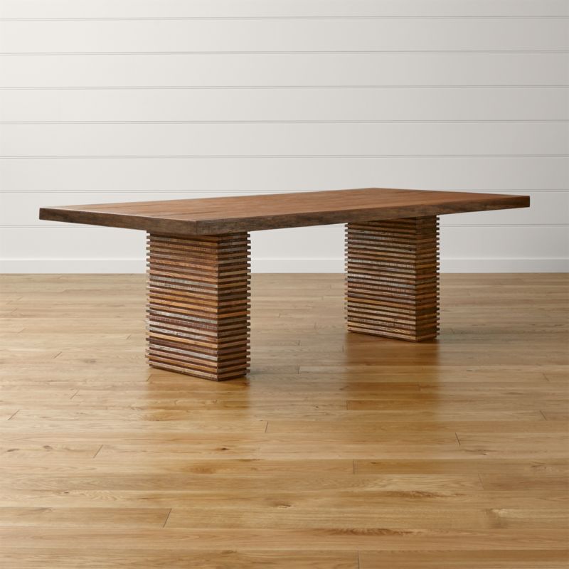 Paloma II Reclaimed Wood Dining Table Crate and Barrel